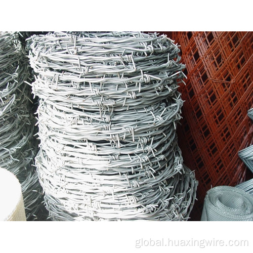Stainless Steel Barbed Wire Roll Traditional Twist Iowa Barb Wire  Manufactory
